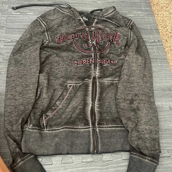 Hard Rock black washed jacket - Picture 1 of 3